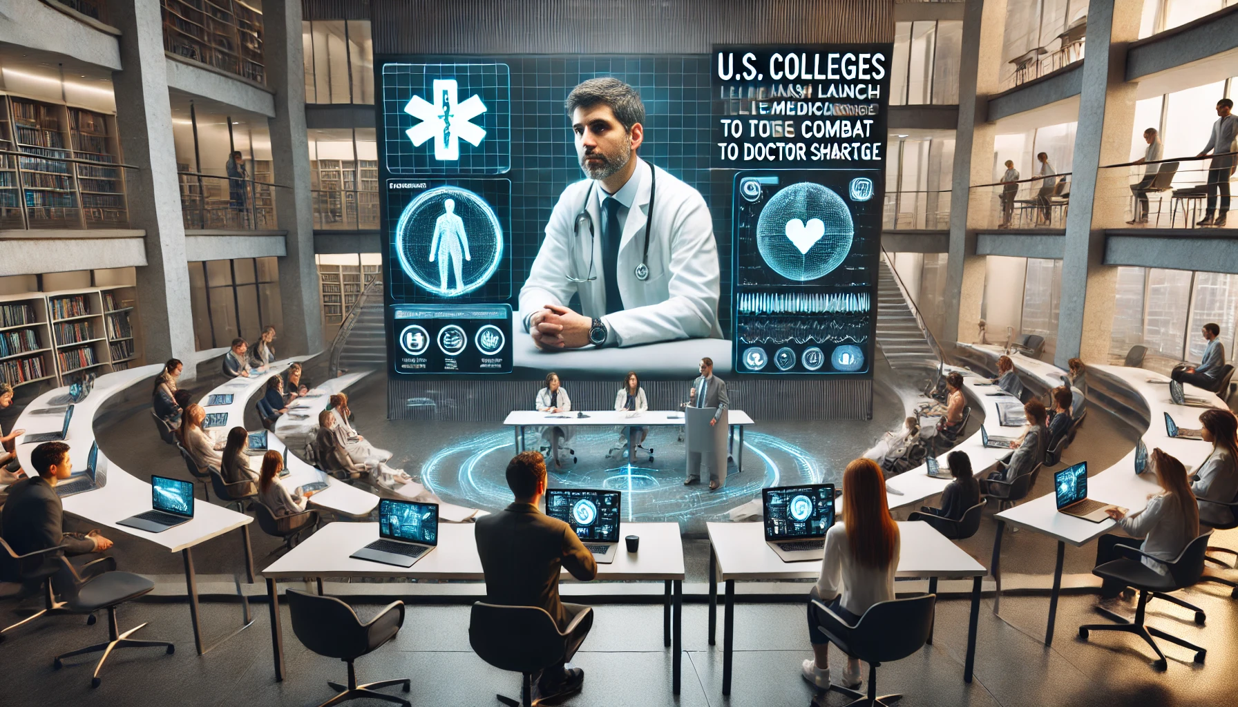U.S. Colleges Launch Telemedicine Courses to Combat Doctor Shortage